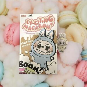 SOY MILK - LABUBU THE MONSTERS - EXCITING MACARON Confirmed, UNOPENED NEW